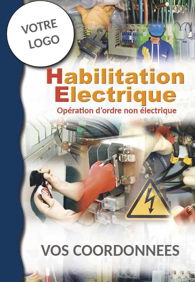 livret Habilitation électrique - opération d'ordre non électrique